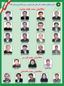 اسامی داوطلبان انتخابات ارکان کانون کارشناسان رسمی دادگستری استان ایلام